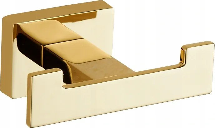 Mexen Arno gancho duplo para toalhas, dourado - 7020735-50