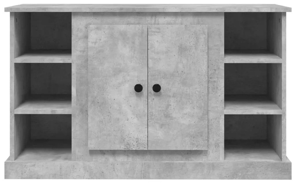 Aparador 100x35,5x60 cm derivados de madeira cinzento cimento