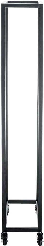 Suporte para lenha Hetta 25 x 40 x 150 cm Preto