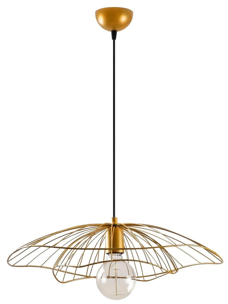 Candeeiro Tel – Dourado – 50 cm x 111 cm