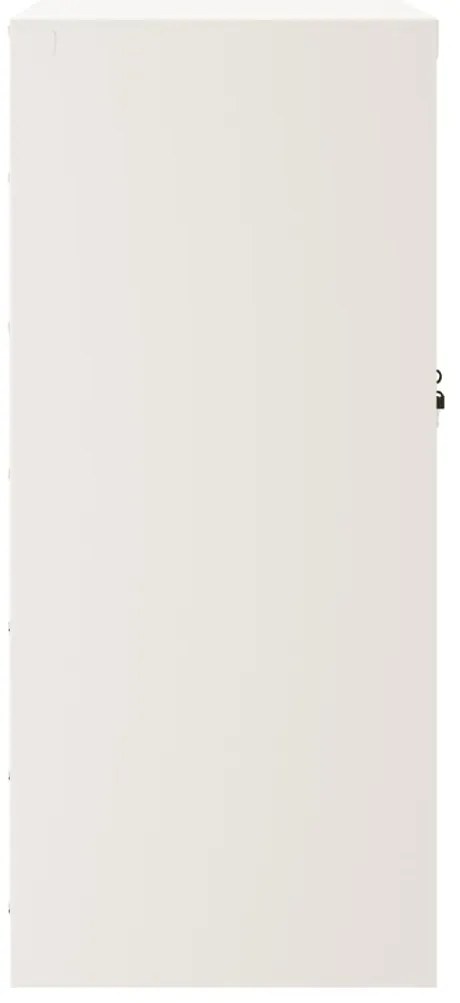 Arquivador 79x40x90 cm aço branco