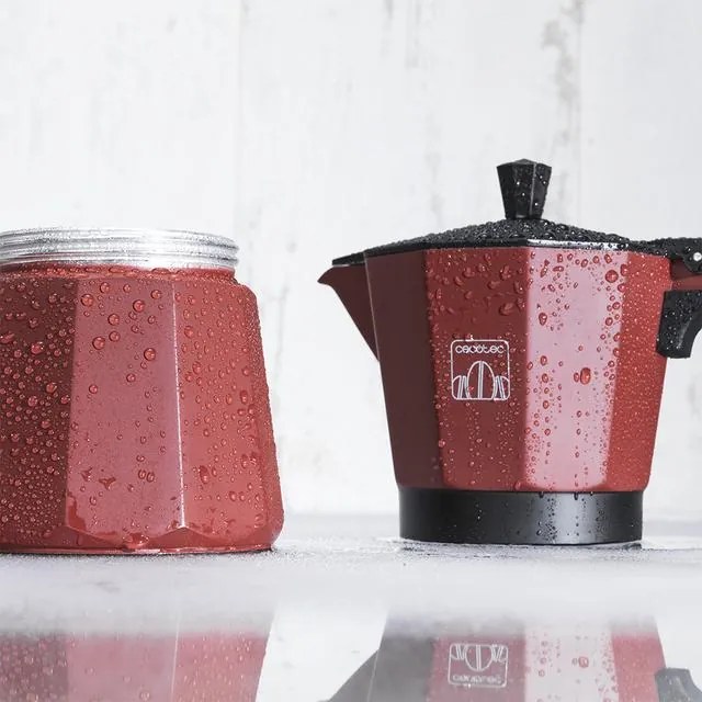 Cafeteira italiana de alumínio Mokclassic 1200 Garnet