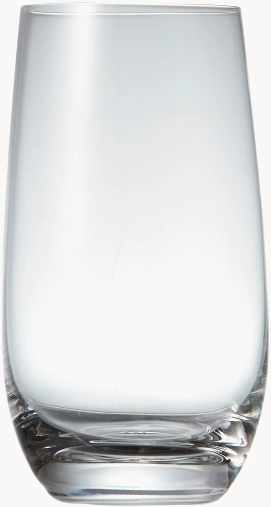 Copos em vidro de cristal Cuvee, conjunto de 6