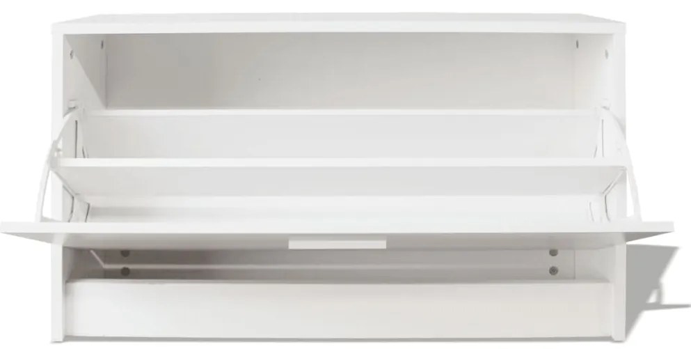 Banco sapateira 80x24x45 cm branco