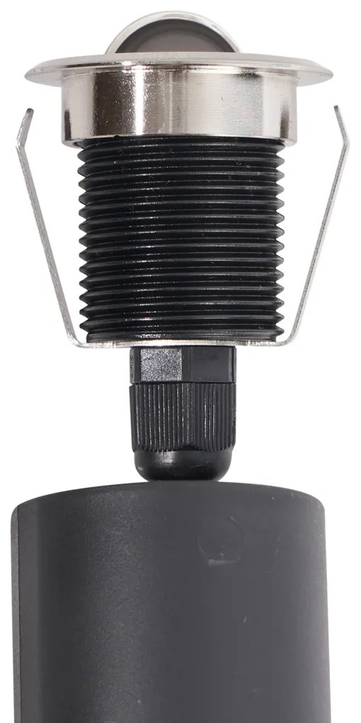 Conjunto de 5 focos de chão modernos em alumínio incluindo LED IP67 - Linsey