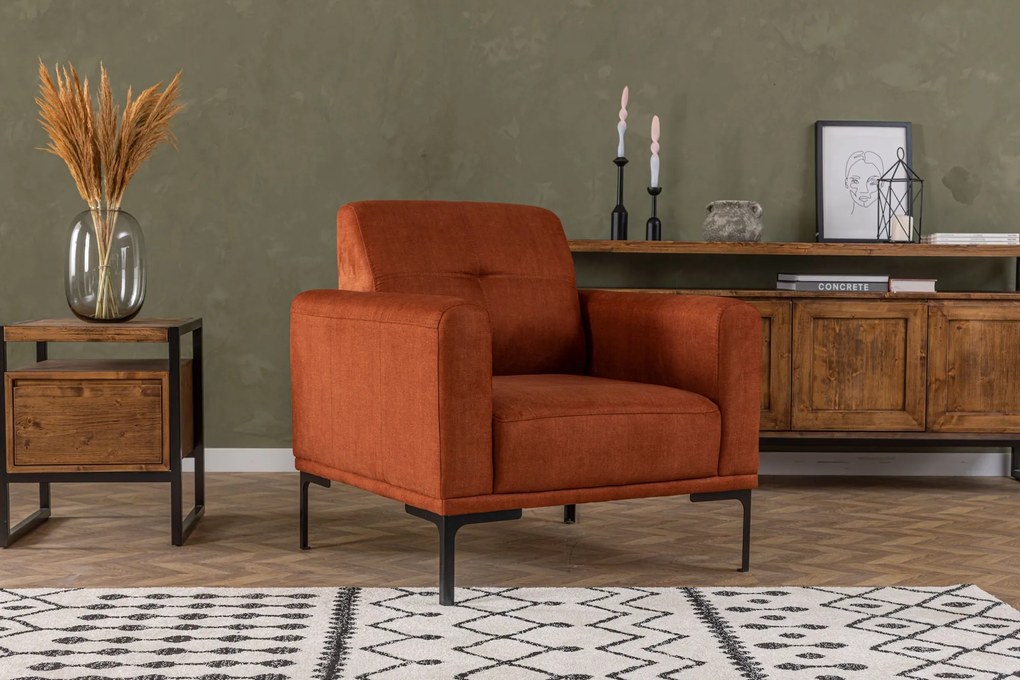 Cadeirão Mustang – Laranja – 88 cm x 86 cm x 88 cm
