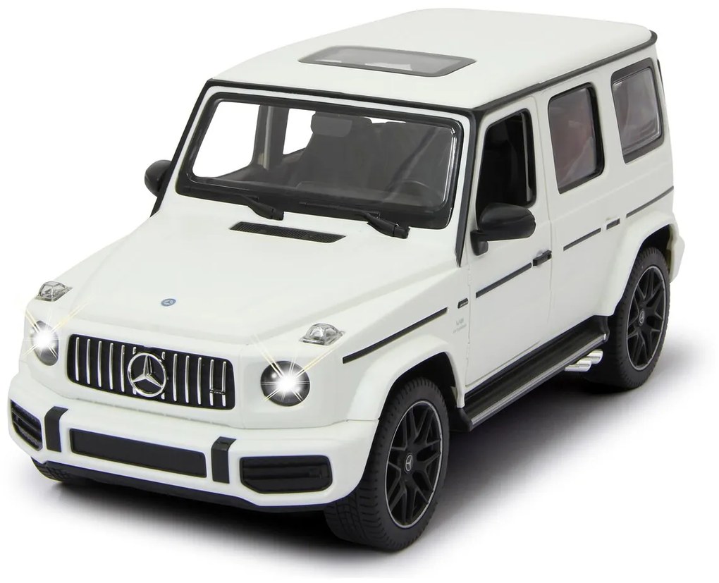 Carro telecomandado Mercedes-Benz AMG G63 1:14 2,4GHz Portas manuais Branco