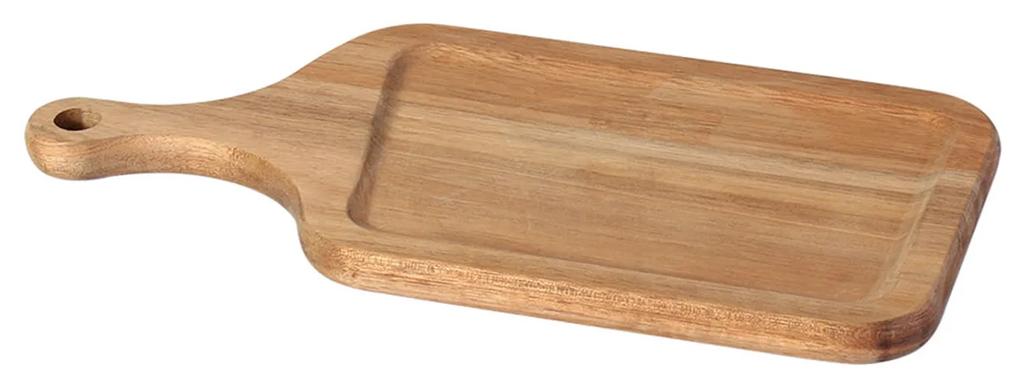 Tábua Acácia Wood Castanho 30X14.5X1.5cm