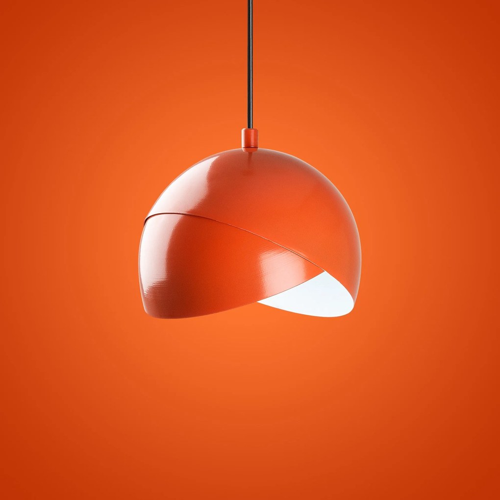 Candeeiro de Teto Pacman – Laranja – Ø20 h:15 cm