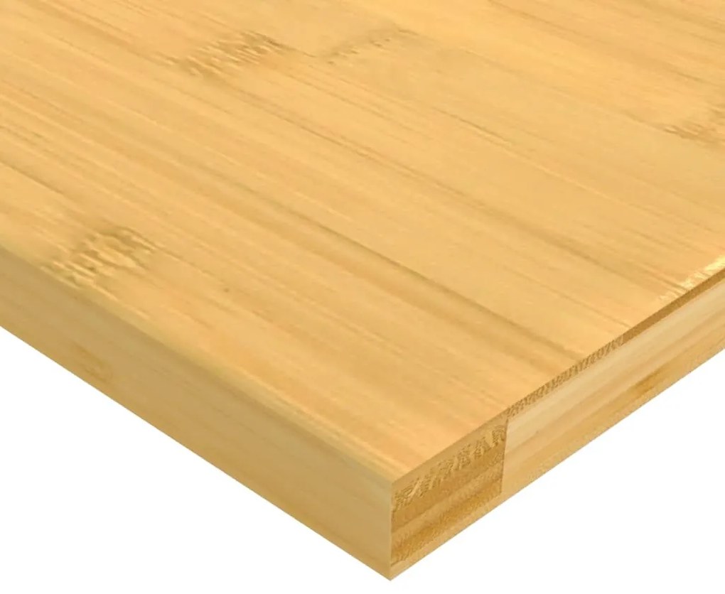 Prateleira de parede 100x20x1,5cm bambu