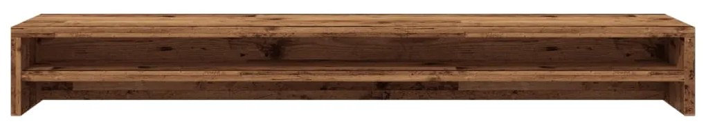 Suporte para monitor 100x24x13 cm deriv. madeira madeira velha