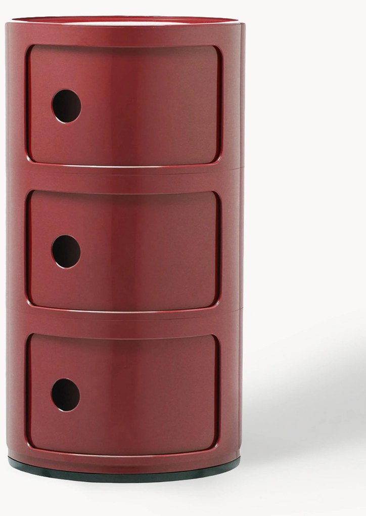 Armário de design Componibili, 3 elementos, Alt 59 cm