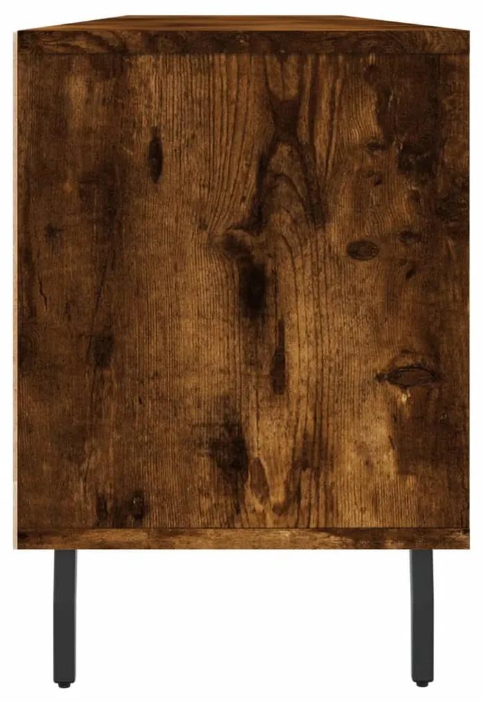 Móvel de TV 150x30x44,5 cm derivados de madeira carvalho fumado