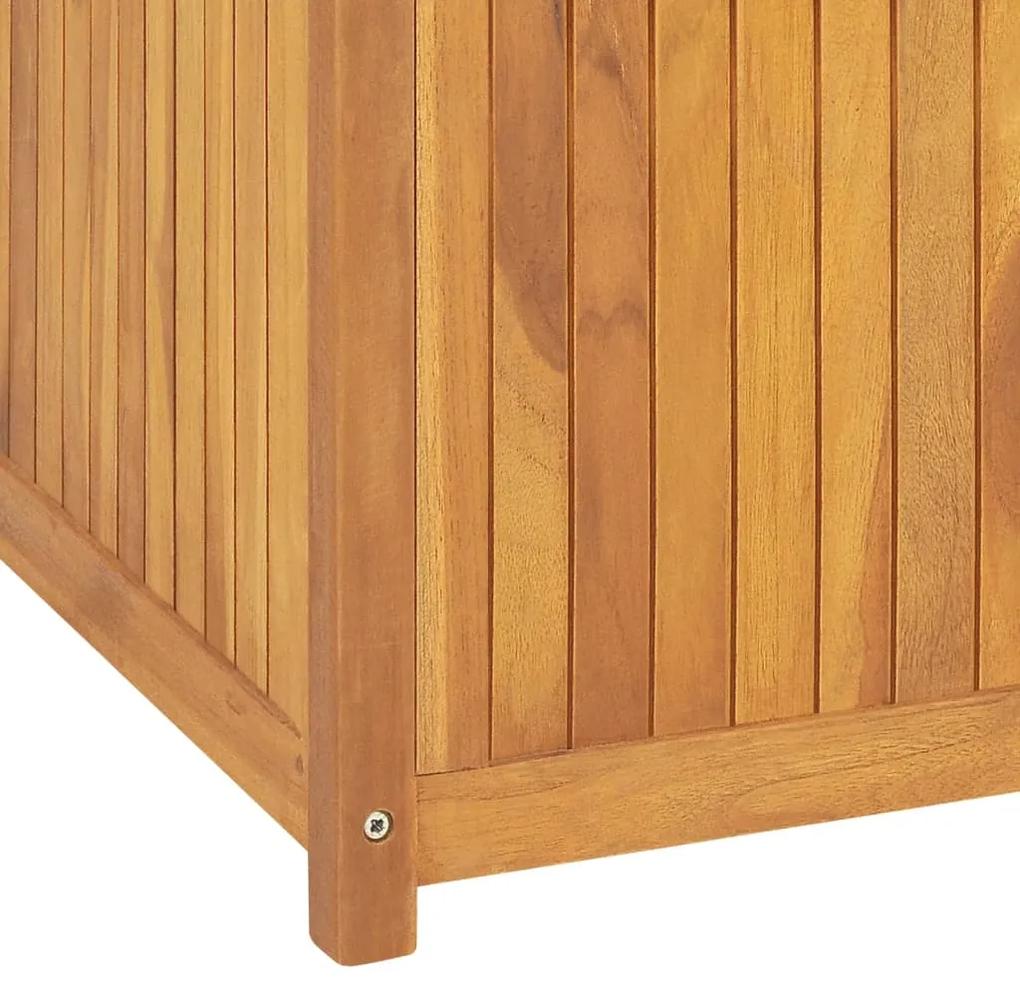 Caixa para jardim 200x50x55 cm madeira de teca maciça