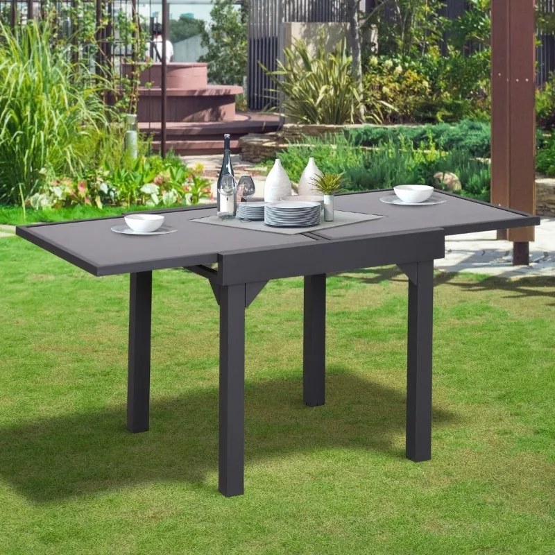Mesa de Jardim em Vidro Temperado