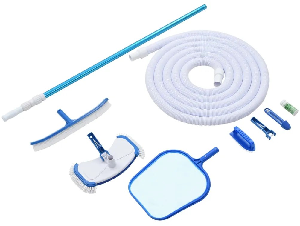 9 pcs kit para manutenção de piscinas