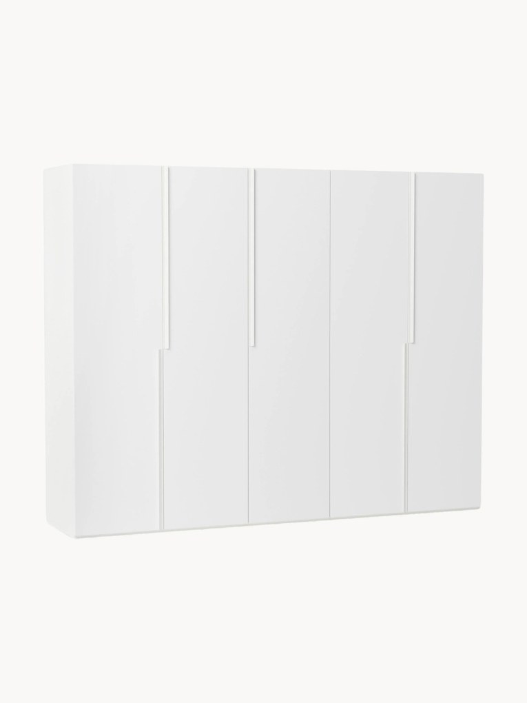 Roupeiro modular com portas articuladas Leon, L 250 cm, vários tamanhos