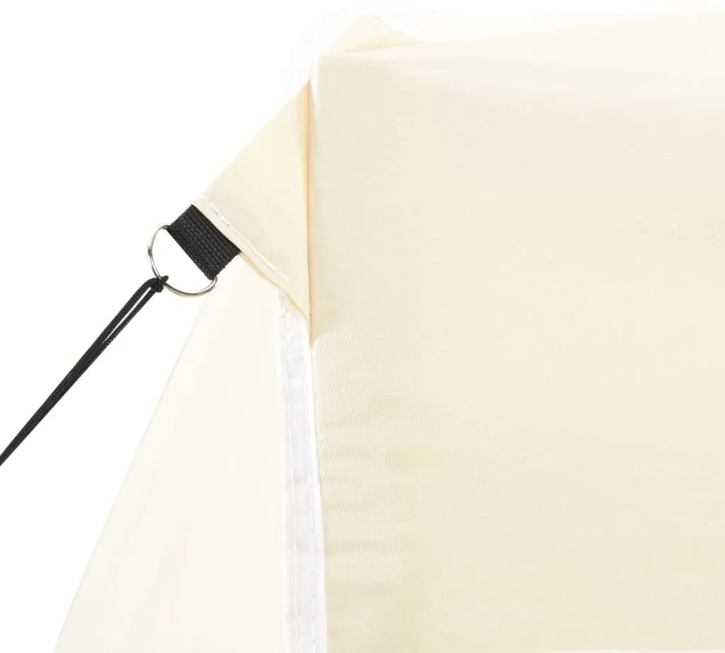 Tenda dobrável profissional festas 4 paredes 2x2 m aço creme