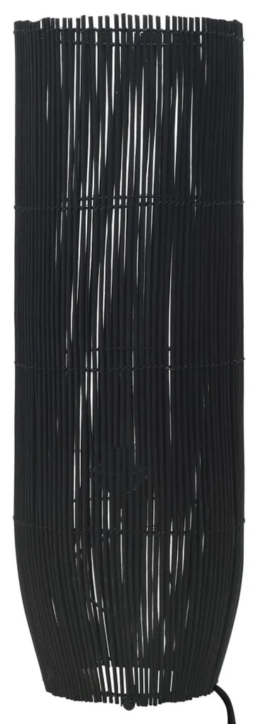 vidaXL Candeeiro de pé 84 cm E27 salgueiro preto