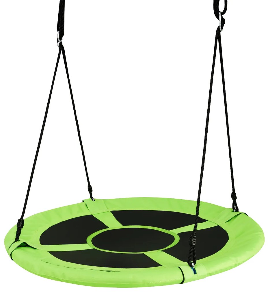 Balanço Ø100 cm com corda ajustável de 100 - 180 cm Balanço pires árvore colorido