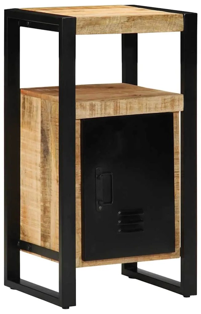 Conjunto de Móveis para Banheiro 3 pcs Madeira de manga maciça