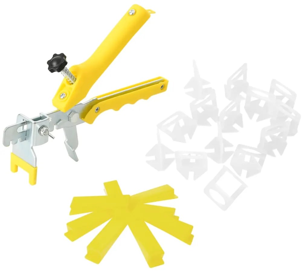 Sistema nivelação de ladrilhos 500 cunhas 2500 niveladores 2 mm