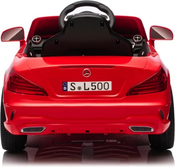 Carro elétrico para crianças Mercedes SL500, carro elétrico infantil de 12 volts com bateria de lítio