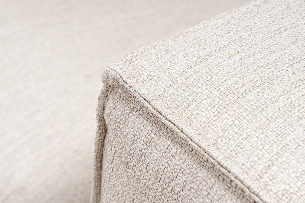 Sofá de 2 Lugares Lora – Castanho Claro – 220x108x65 cm