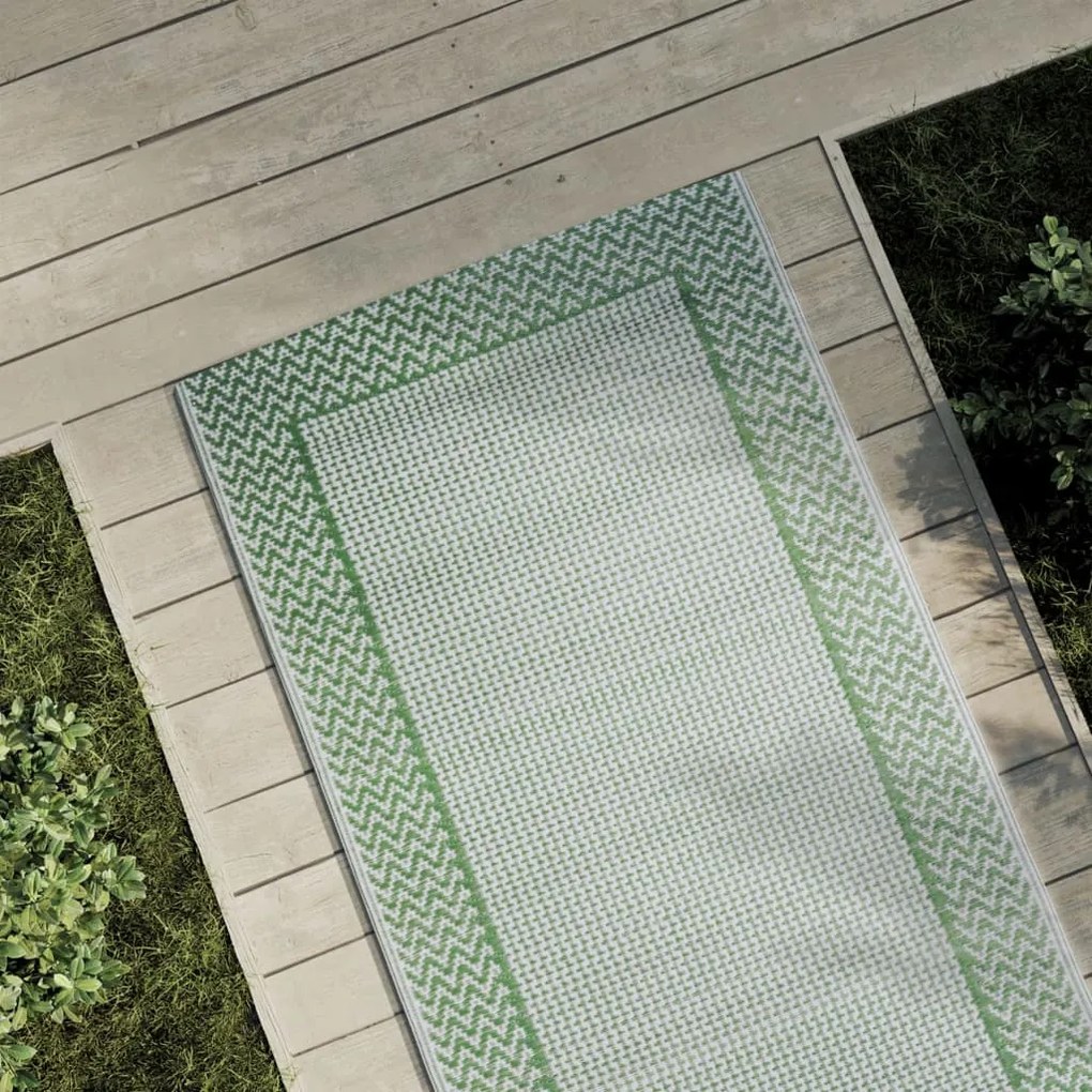 Tapete de exterior 80x250 cm ARAKIL PP verde