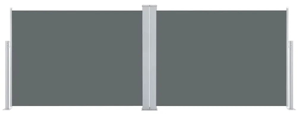 Toldo lateral retrátil 100x1000 cm antracite
