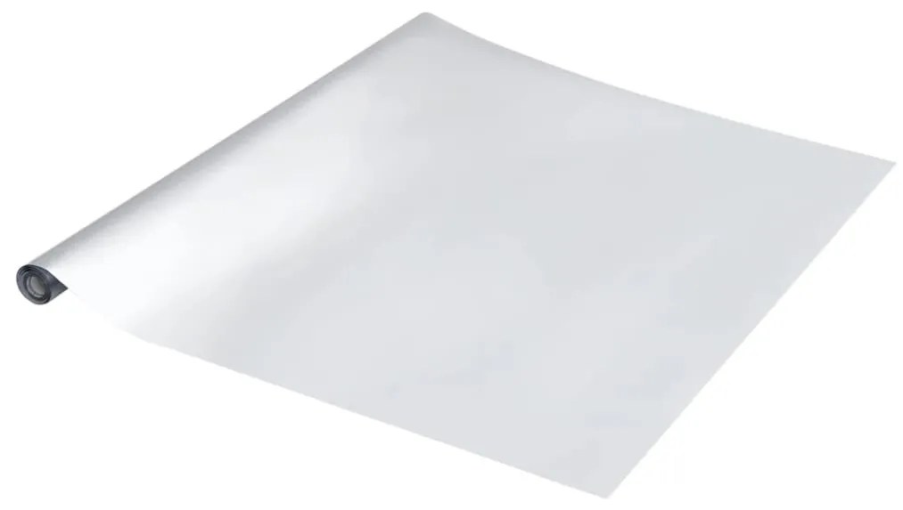 Autocolantes para móveis 90x500 cm PET prateado