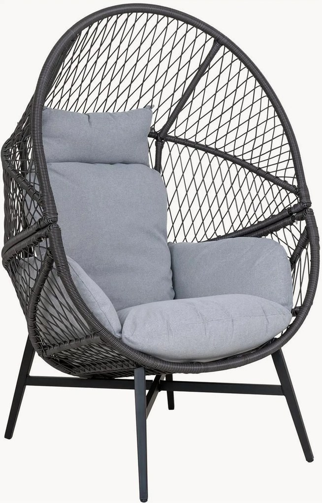 Cadeira de braços em vime Rosario