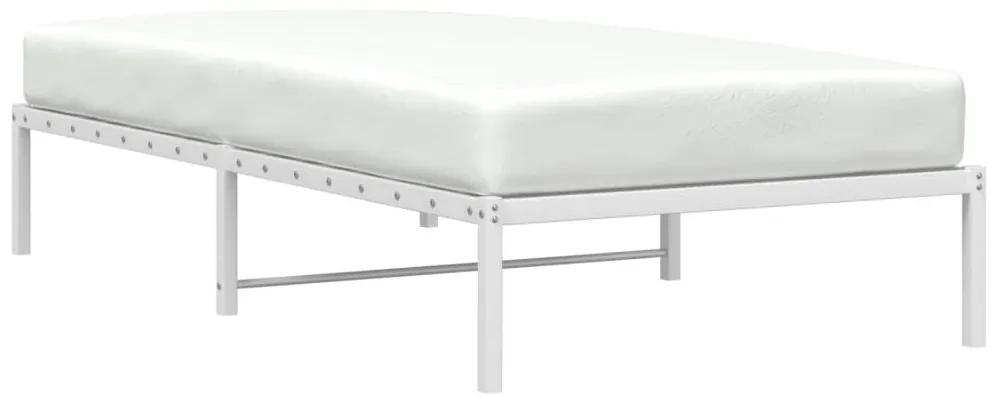 Estrutura de cama 107x203 cm metal branco