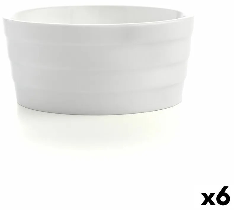 Tigela Quid Select Cerâmica Branco (7,7 cm) (6 Unidades)