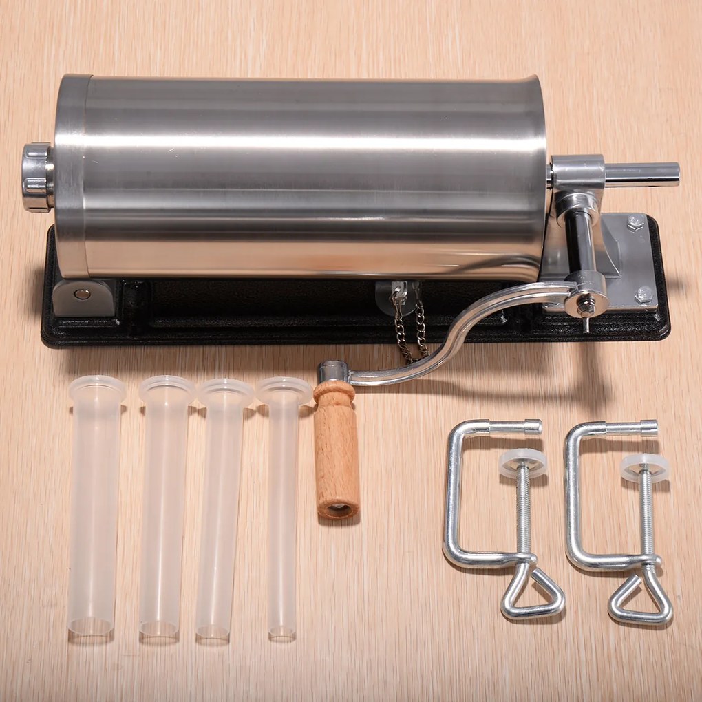 Máquina de enchimento de carne e enchimento de salsichas de 4,8 L