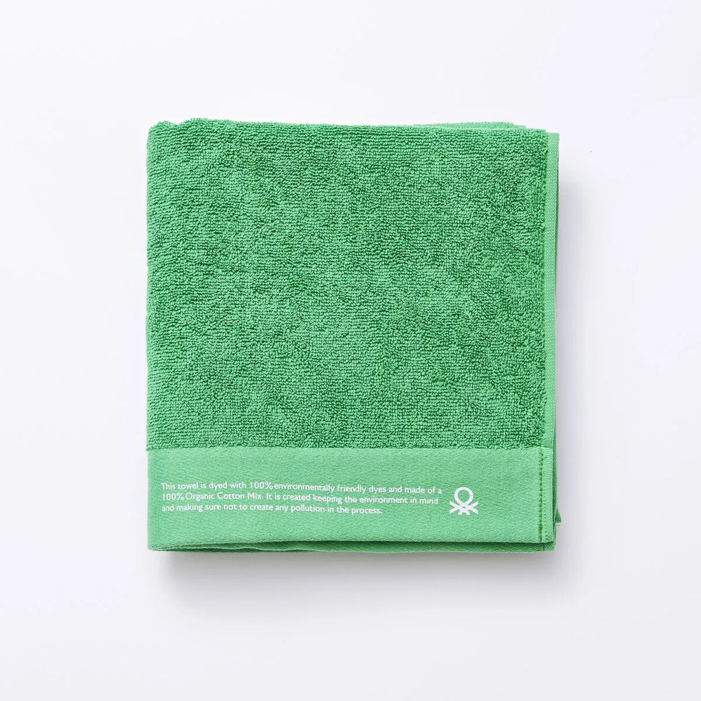 Toalha de banho Benetton ORGÁNIC BE Verde 50 x 90 cm