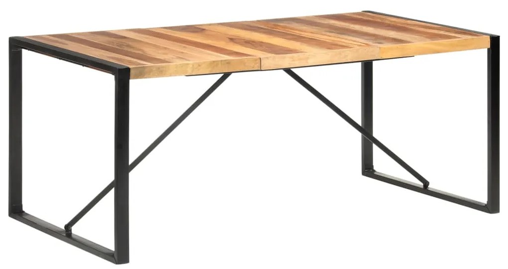 Mesa de jantar 180x90x75 cm madeira maciça