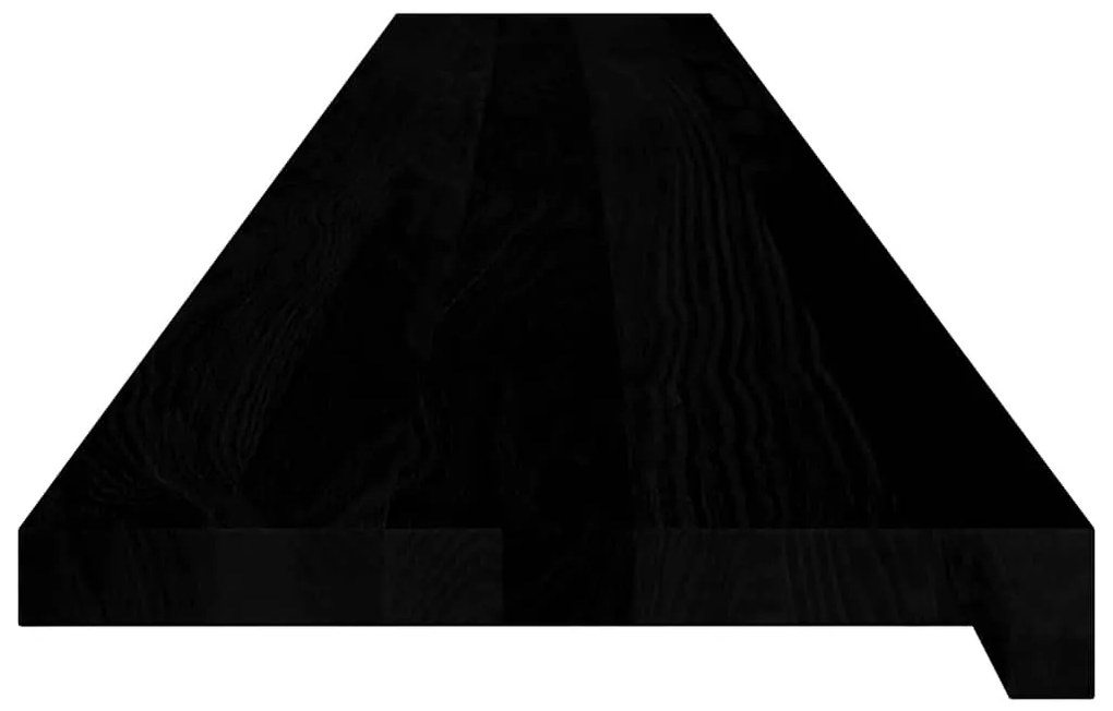 Soleiras da janela 2 pcs 160x25x2 cm carvalho castanho-escuro