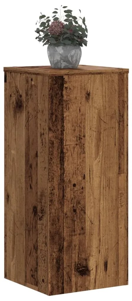 Suportes p/ plantas 2 pcs 30x30x70cm derivados de madeira