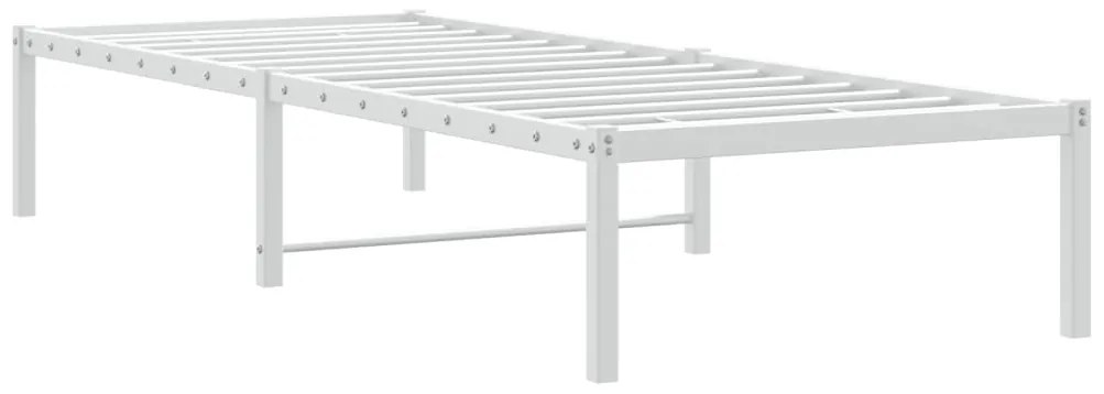 Estrutura de cama 80x200 cm metal branco