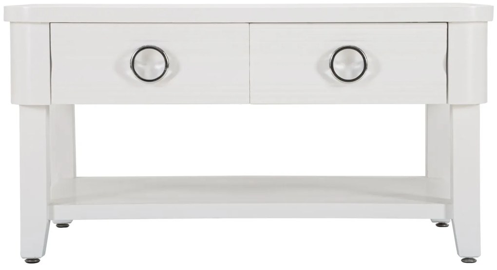 MESA DE CENTRO SHINE 90X60X47 CM BRANCA