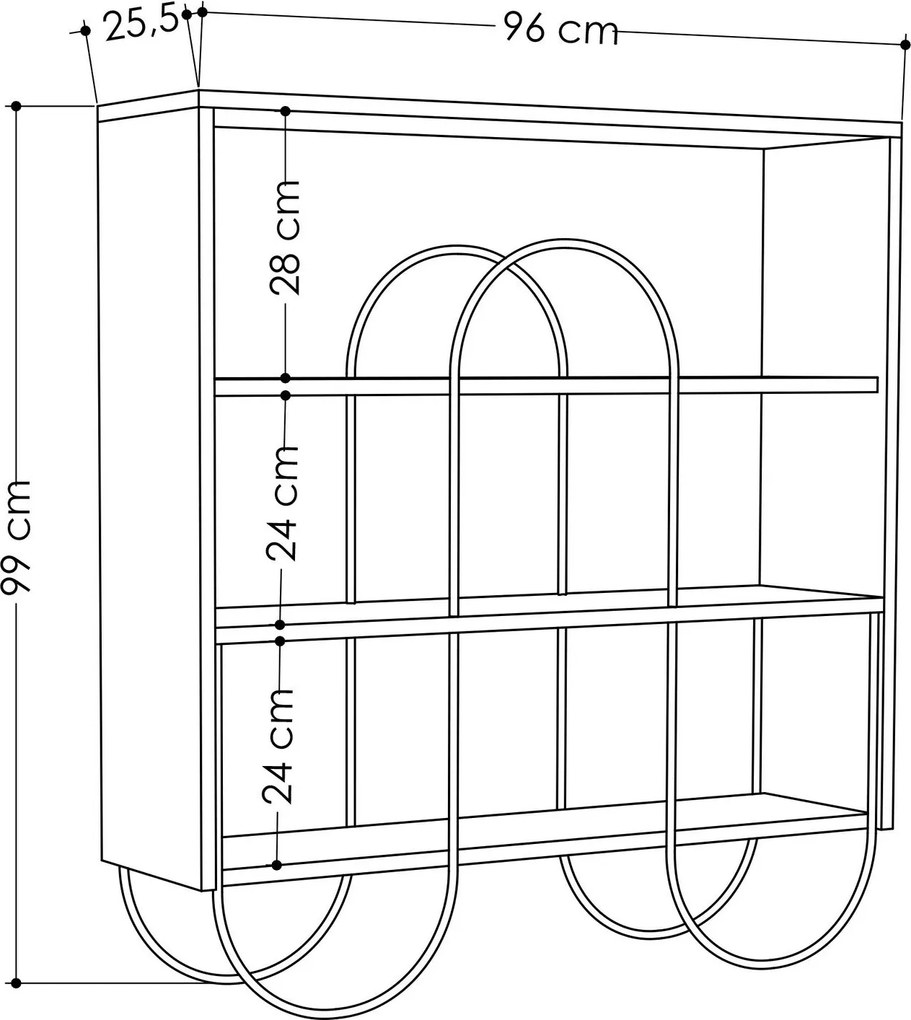 Consola Norfolk – Light Mocha – 96x99x25,5 cm