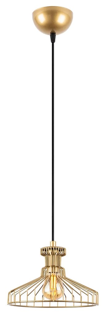 Candeeiro Chandelier Events – Dourado Brilhante – 23 x 23 x 129 cm