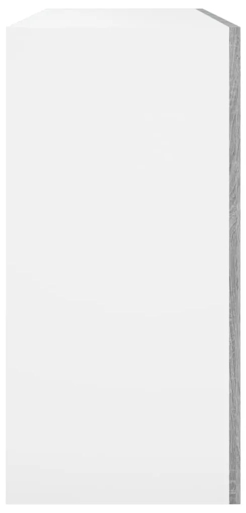 Armário suspenso “Lyon” 80x31x60 cm cinzento sonoma