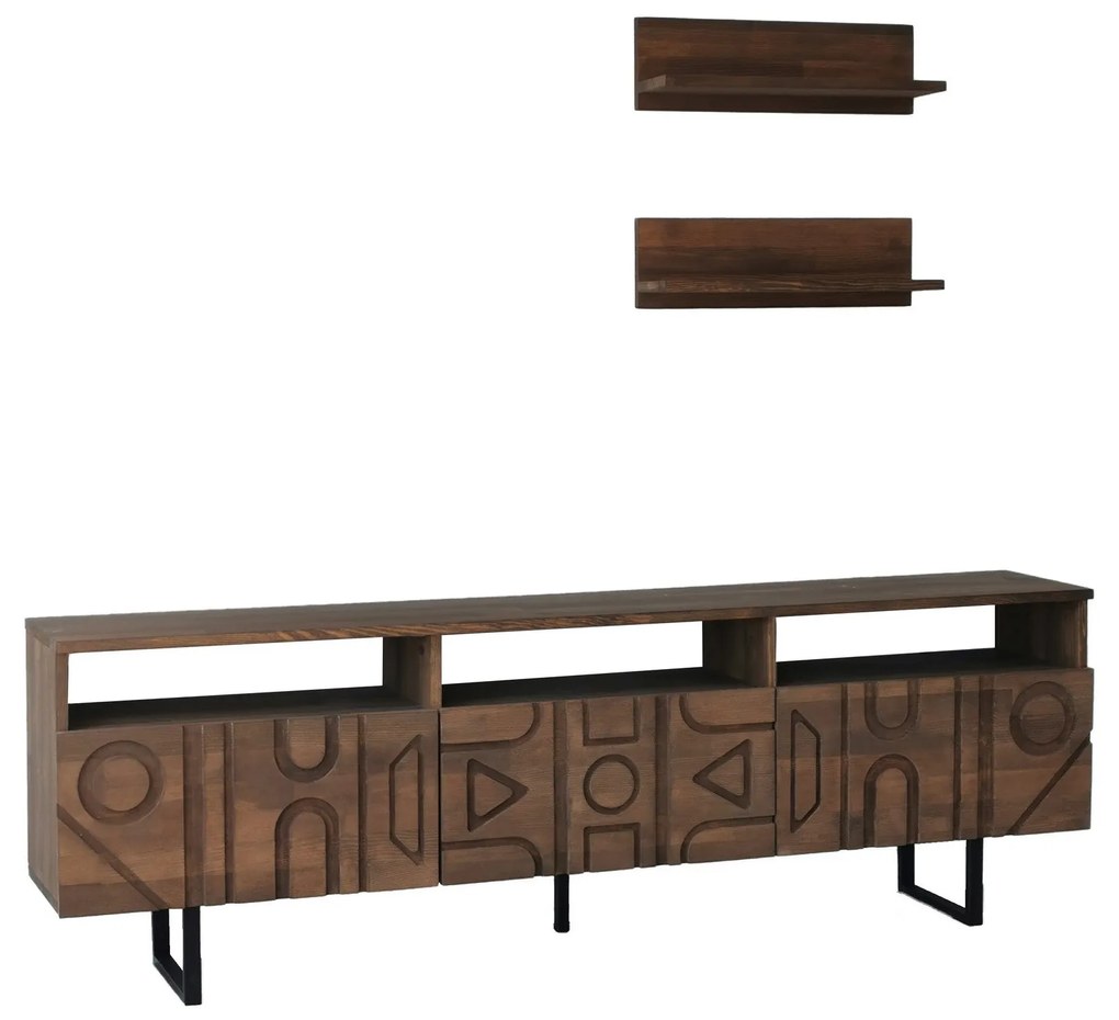 Unidade de TV Aristo – Nogueira – 170x40x30 cm
