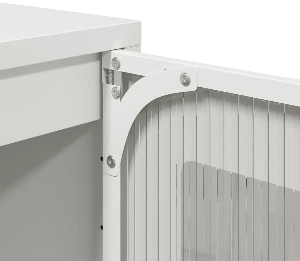 Móvel alto 36x39x123 cm aço laminado a frio branco