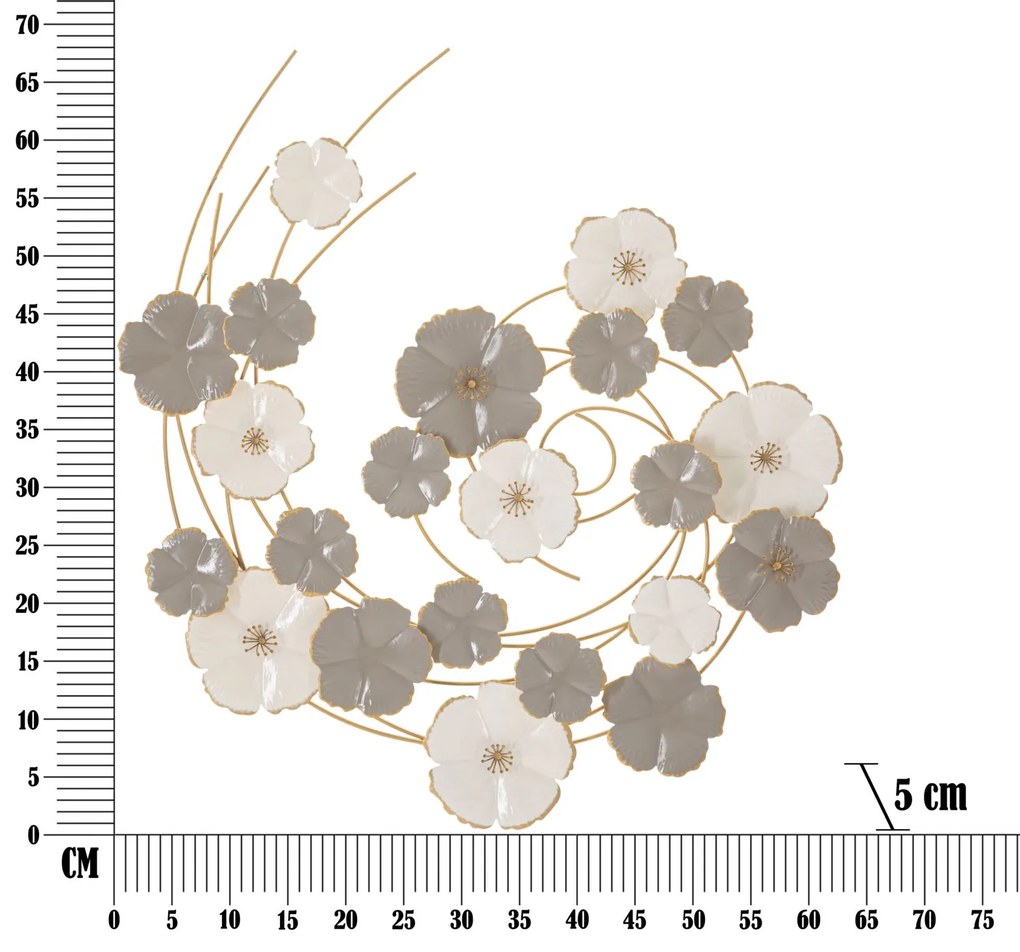 DECORAÇÃO DE PAREDE LOTLY CM 63,5X5X67,9 MULTICOR