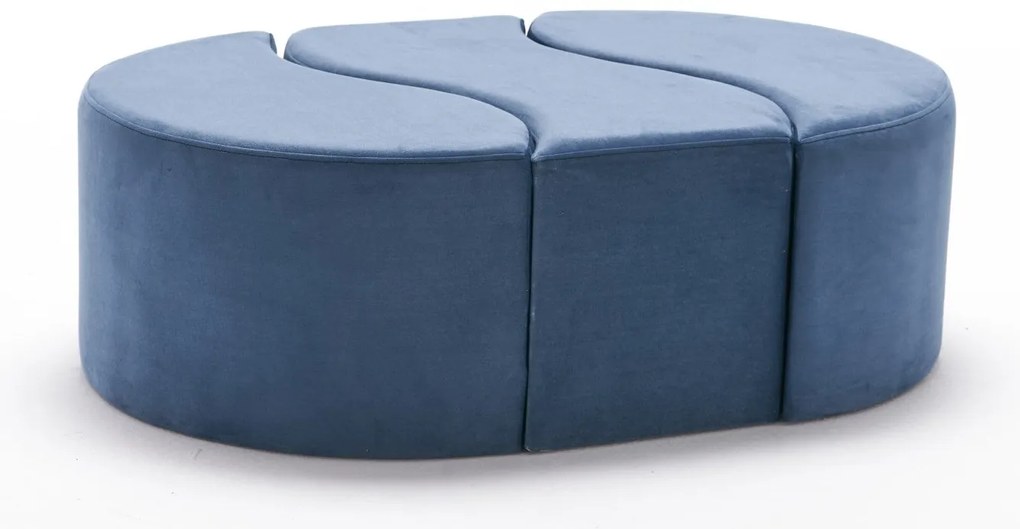 Pouffe Alya Puf – Azul – 120x40x80 cm