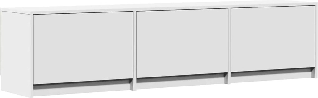 vidaXL Gabinete para TV Branco 165 x 34 x 40 cm Madeira processada