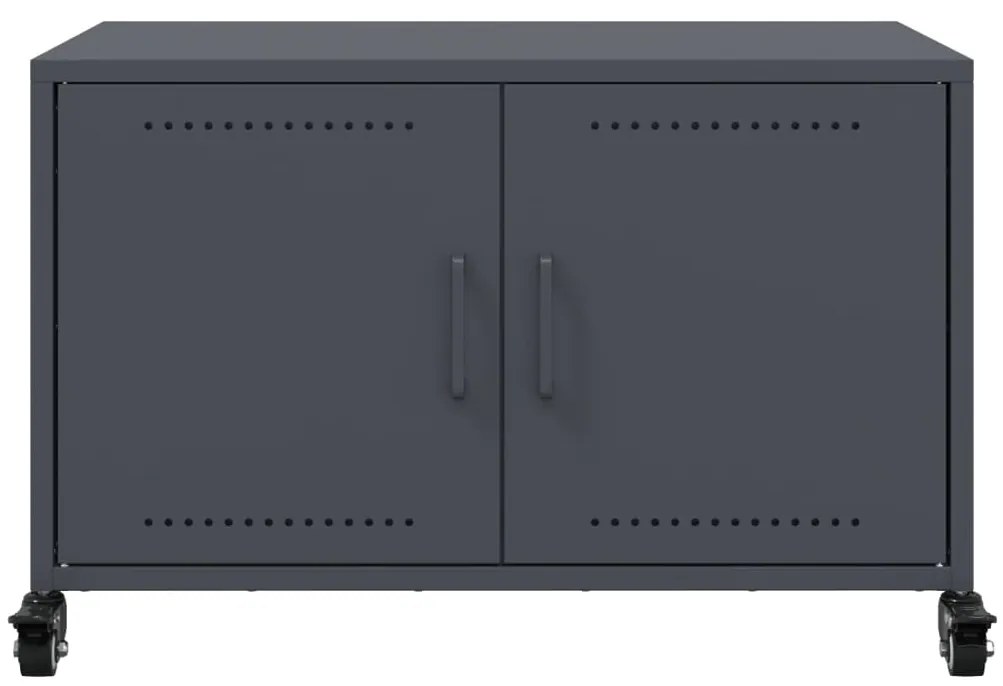 Móvel de TV 68x39x43,5 cm aço antracite